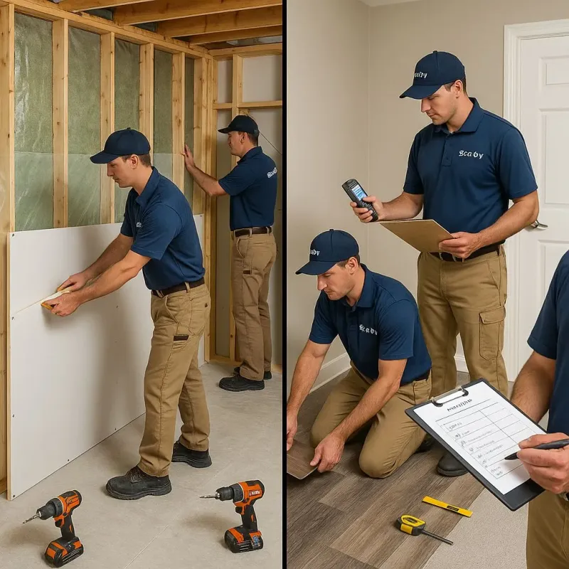 Repairs and Reconstruction process in Avonia, PA