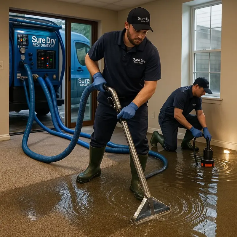 Water Extraction and Removal process in Avonia, PA